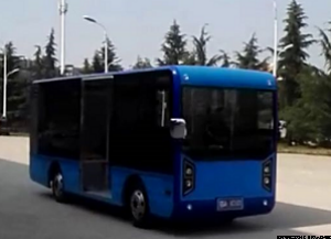 HZSK 6 Meter smurfs bus