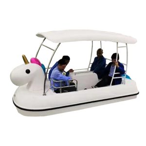 New electric boat for scenic spots, water parks, leisure electric amusement boats, electric bumper boats, entertainment pedal boats